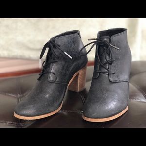 Metallic TOMS booties